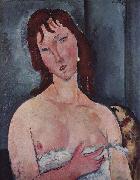 Amedeo Modigliani Junge Frau china oil painting artist